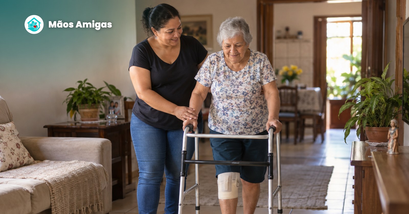 Cuidador para pós-operatório e alta hospitalar no Oeste do Paraná